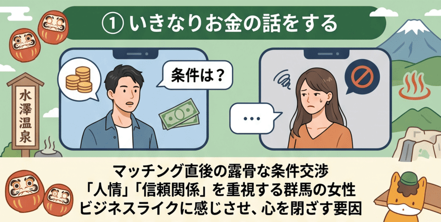 いきなりお金の話をする