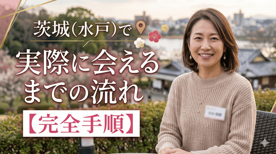 茨城（水戸）で実際に会えるまでの流れ【完全手順】