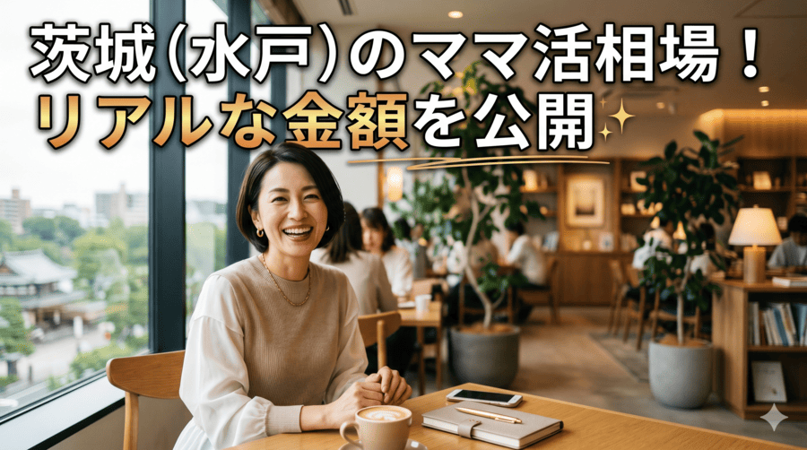 茨城（水戸）のママ活相場！リアルな金額を公開