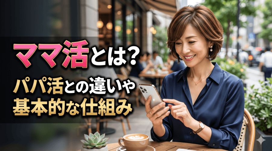 ママ活とは？パパ活との違いや基本的な仕組み