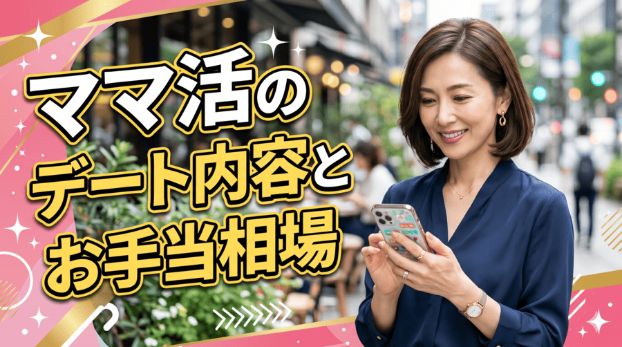 ママ活のデート内容とお手当相場