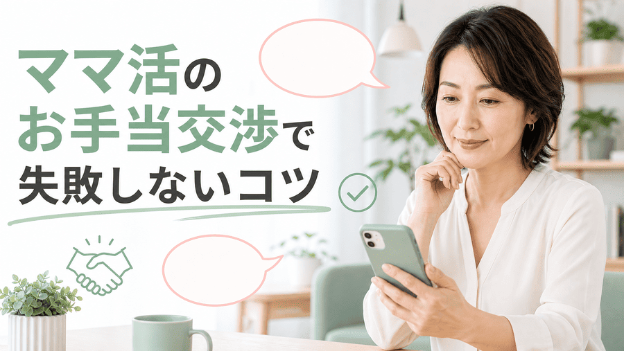 ママ活のお手当交渉で失敗しないコツ