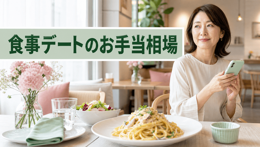 食事デートのお手当相場