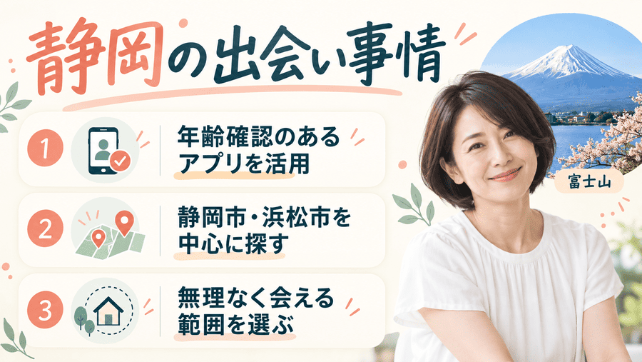 静岡でママ活はできる？県内の出会い事情を解説