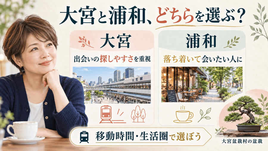 埼玉でママ活するなら大宮と浦和どっちがおすすめ?