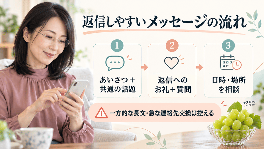 岡山でママ活するときにメッセージ例