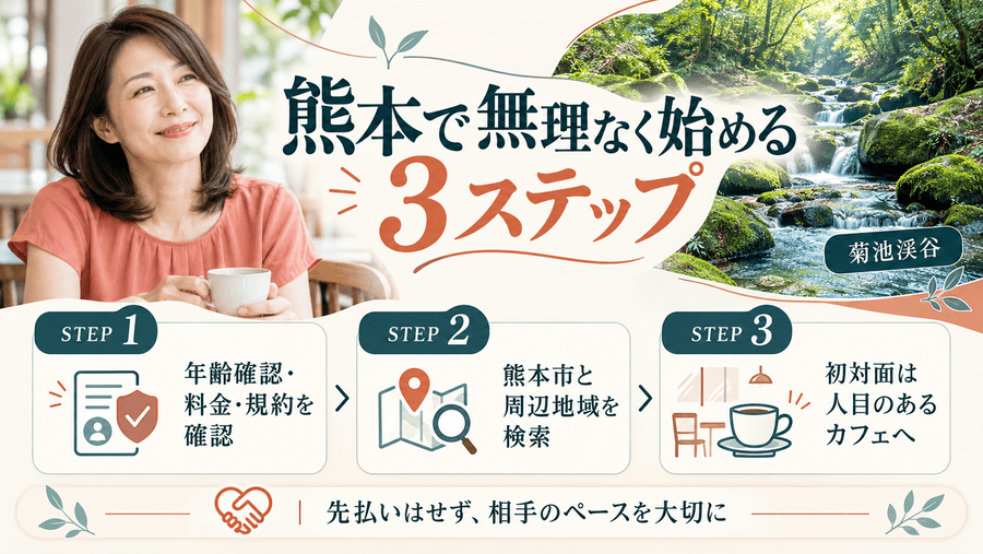 まとめ｜熊本でママ活を探すならアプリの安全性と地域の利用状況を確認しよう