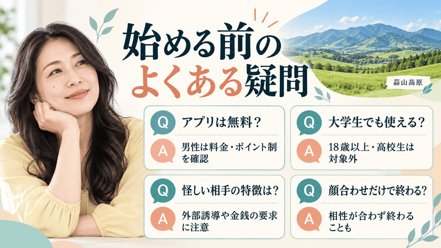 岡山のママ活についてよくある質問