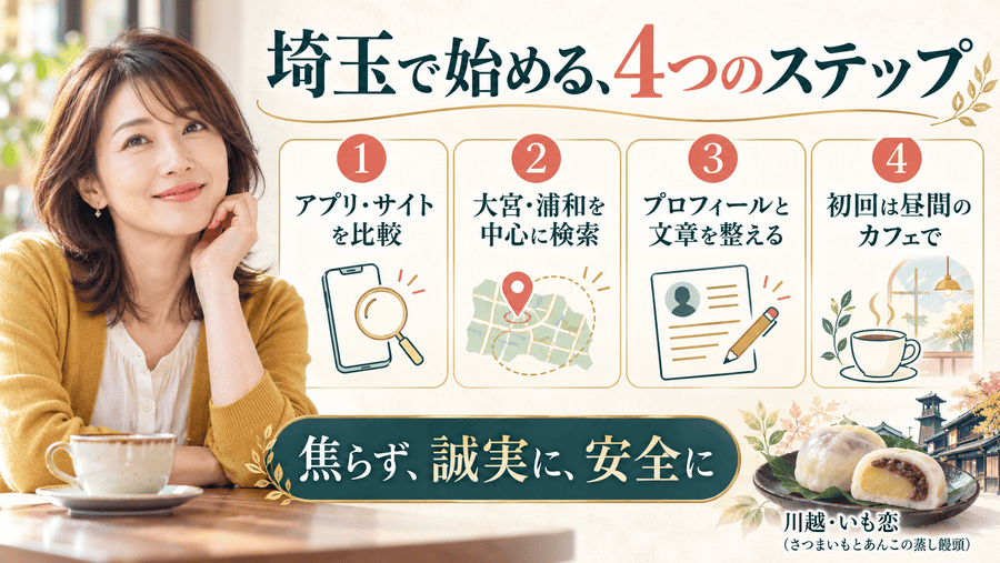 【まとめ】埼玉でママ活するなら大宮・浦和を中心にアプリで探そう